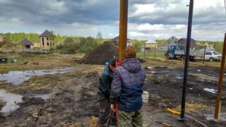 Заказать монтаж винтовых свай в Клин - цена под ключ с доставкой от 1864 шт